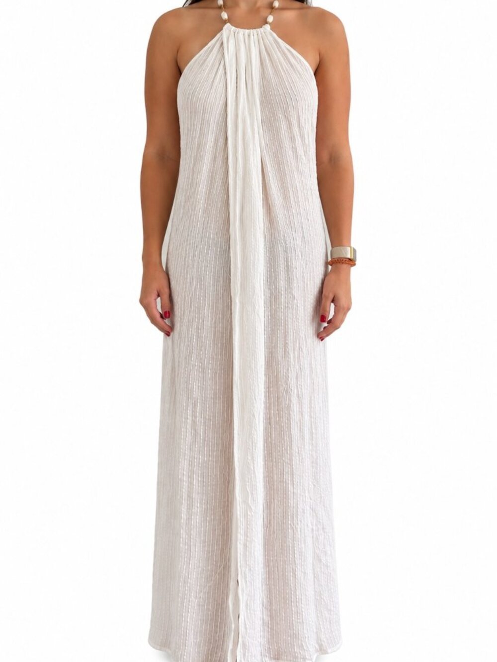 ViX Paula Hermanny Cloe Long Cover-Up Dress NWT S Small